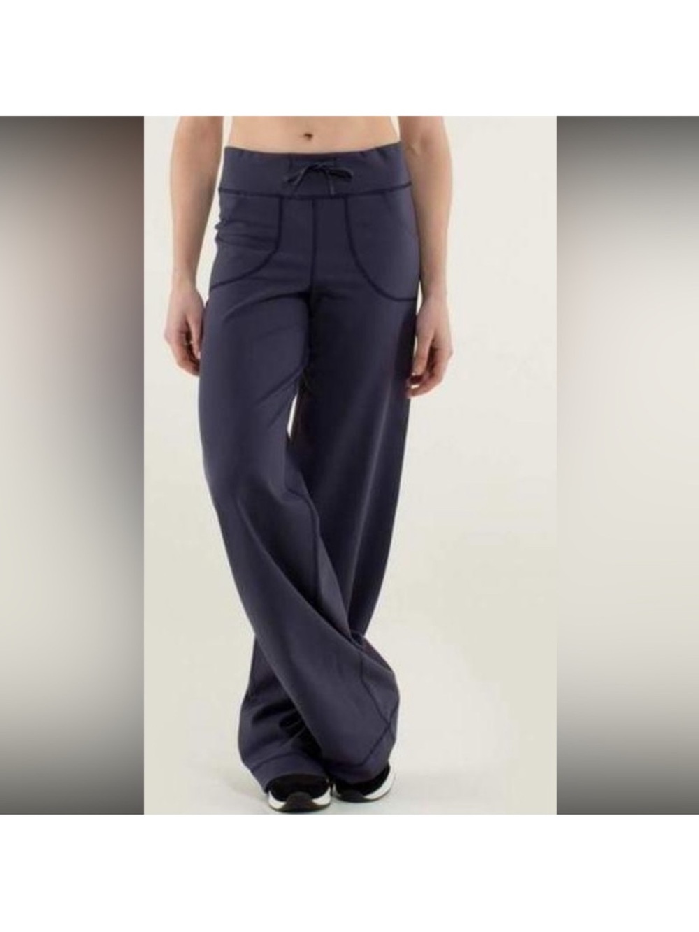 Lululemon still pant tall size 6 cadet blue